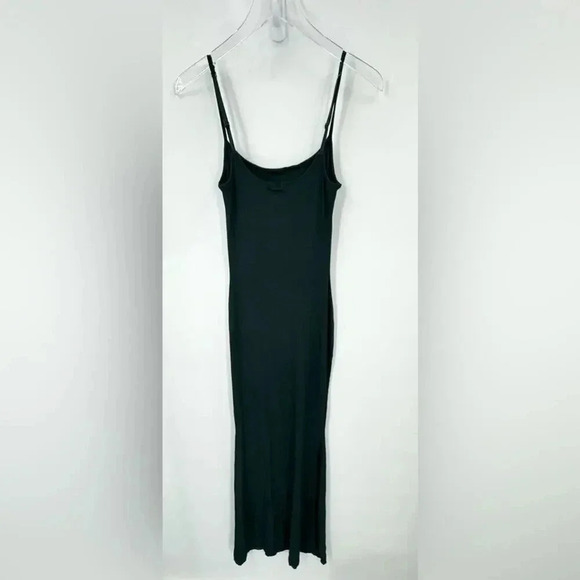 SKIMS Ribbed Slip Dress Maxi Medium B2915 - Picture 2 of 5